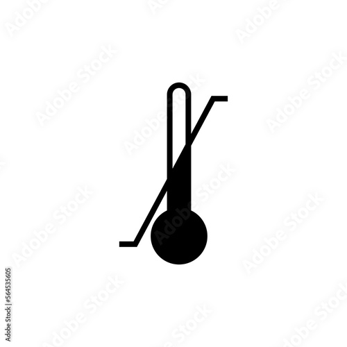 temperature limitation packaging icon vector design templates