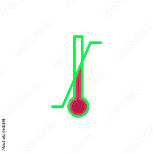 temperature limitation packaging icon vector design templates
