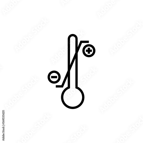 temperature limitation packaging icon vector design templates