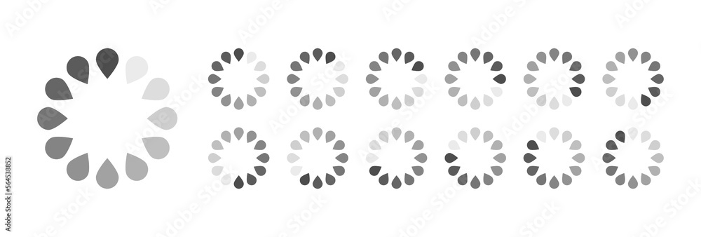 Circular Loading Buffering Icons Vector Video Ready for Animation Gif All Keyframes Frames Bufring Circle Waiting for Connection Buffer Preloader Download Symbol Easy Replace Color Circular Loading Buffering Icons Vector Video Ready for Animation Gif All Keyframes Frames Bufring Circle Waiting for Connection Buffer Preloader Download Symbol Easy Replace Color