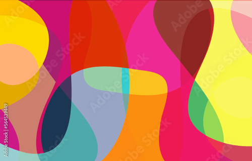 Colorful Abstract modern background design concept