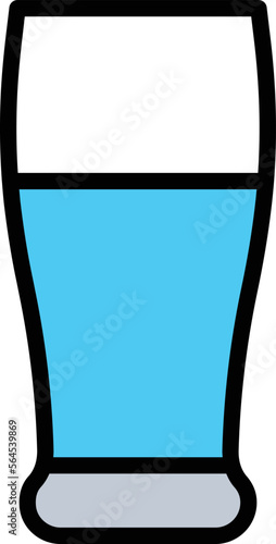 Glass Vector Icon 