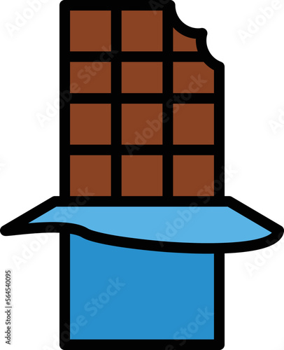 Chocolate  Vector Icon
