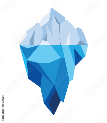 Foto Iceberg Isolated