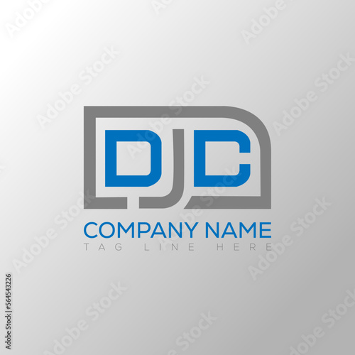 OJC Logo letter monogram with diamond shape design template.
 photo