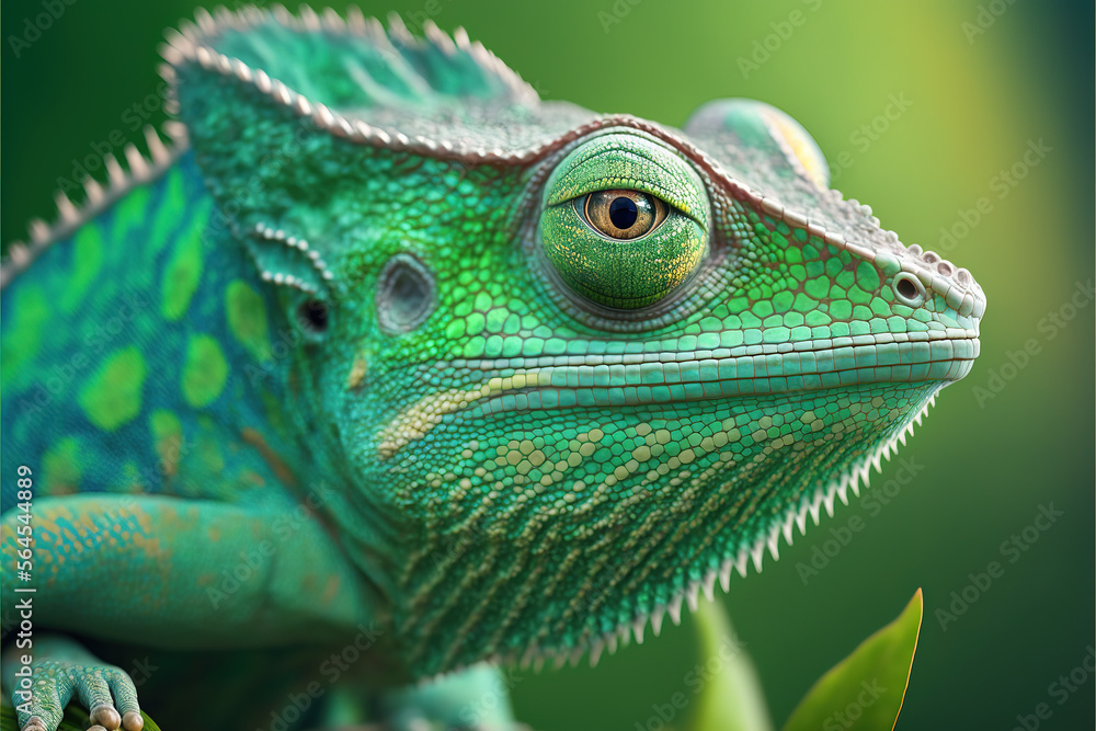 Obraz premium camaleonte 02