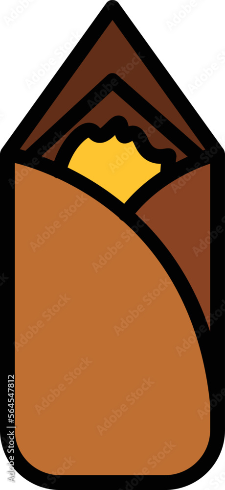 Wrap Vector Icon
Wrap Vector Icon