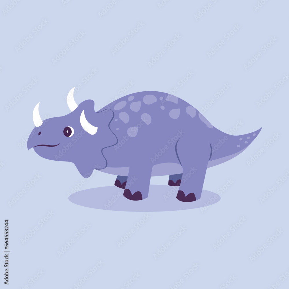 Dinosaur Triceratops Illustration Dinosaur Triceratops Illustration