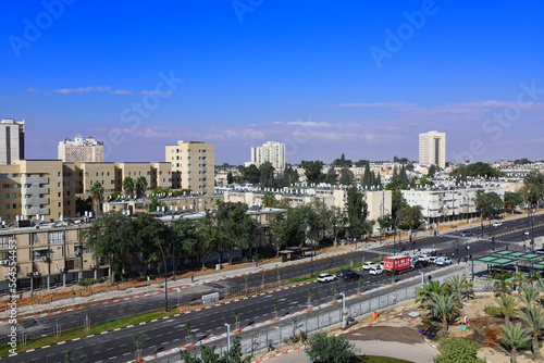 The city of Beersheba. Israel.