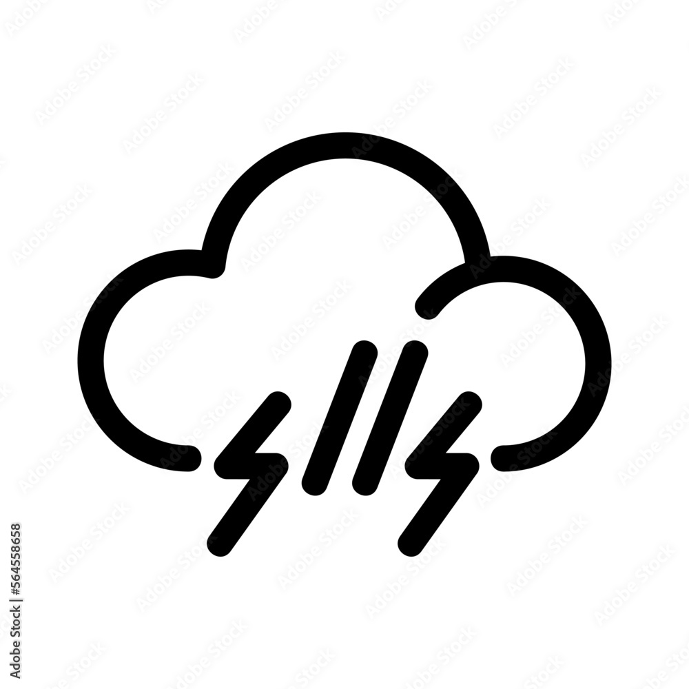 bad weather icon or logo isolated sign symbol vector illustration - high quality black style vector icons bad weather icon or logo isolated sign symbol vector illustration - high quality black style vector icons