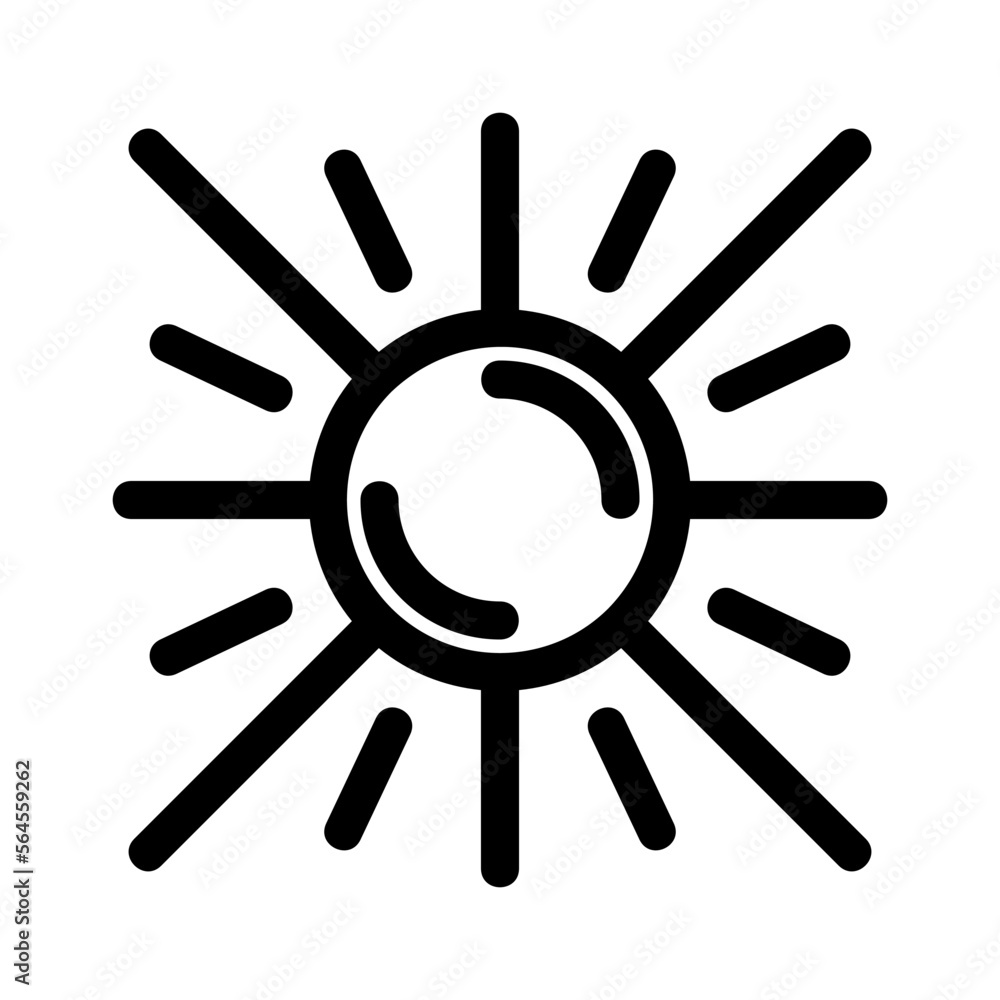 brightness icon or logo isolated sign symbol vector illustration - high quality black style vector icons brightness icon or logo isolated sign symbol vector illustration - high quality black style vector icons