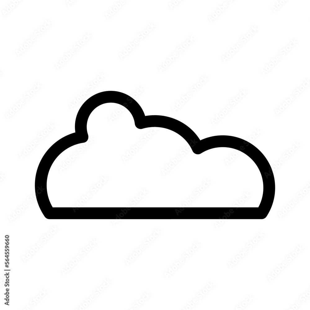 cloud icon or logo isolated sign symbol vector illustration - high quality black style vector icons cloud icon or logo isolated sign symbol vector illustration - high quality black style vector icons