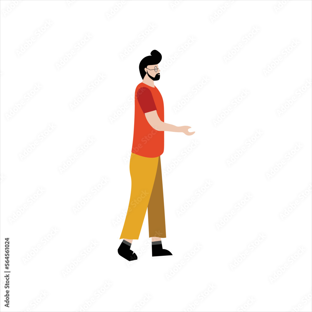 Flat Human Illustration Flat Human Illustration