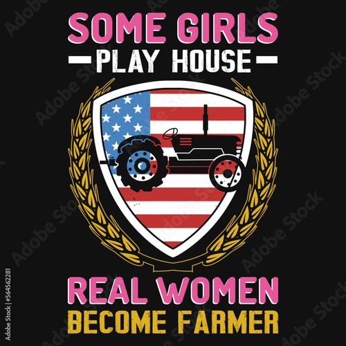 Farmer s tshirt design