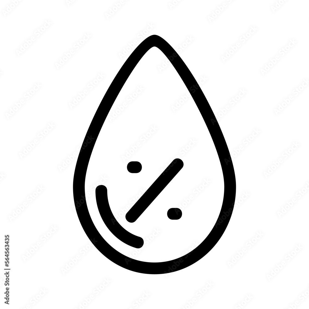 humidity icon or logo isolated sign symbol vector illustration - high quality black style vector icons humidity icon or logo isolated sign symbol vector illustration - high quality black style vector icons
