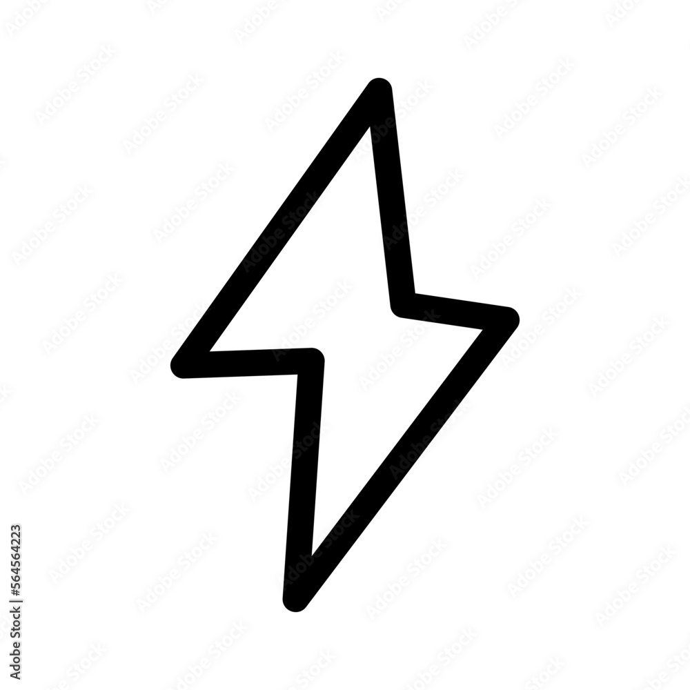 lightning icon or logo isolated sign symbol vector illustration - high quality black style vector icons lightning icon or logo isolated sign symbol vector illustration - high quality black style vector icons