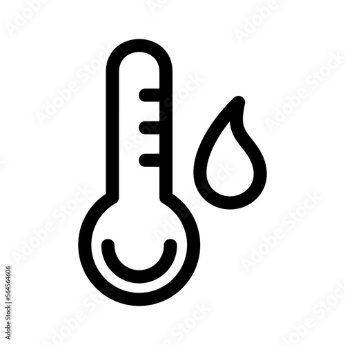 moist air icon or logo isolated sign symbol vector illustration - high quality black style vector icons