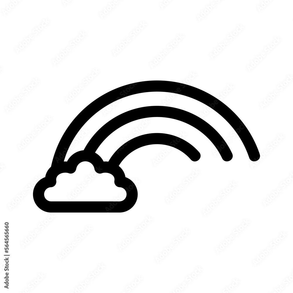rainbow icon or logo isolated sign symbol vector illustration - high quality black style vector icons rainbow icon or logo isolated sign symbol vector illustration - high quality black style vector icons