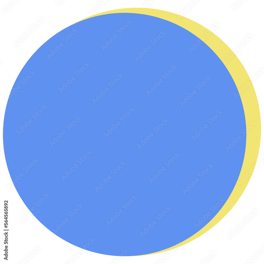3D Retro Colorful Geometric Circle Shape 3D Retro Colorful Geometric Circle Shape