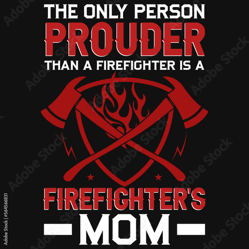 Firefighters tshirt design