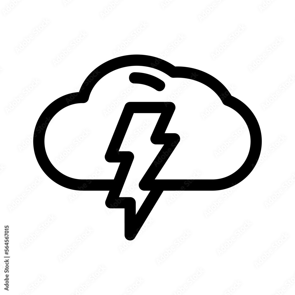 storm icon or logo isolated sign symbol vector illustration - high quality black style vector icons storm icon or logo isolated sign symbol vector illustration - high quality black style vector icons