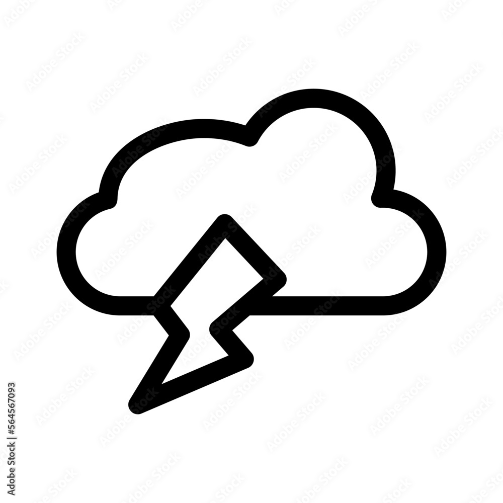 storm icon or logo isolated sign symbol vector illustration - high quality black style vector icons storm icon or logo isolated sign symbol vector illustration - high quality black style vector icons