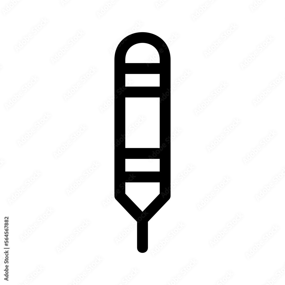 thermometer icon or logo isolated sign symbol vector illustration - high quality black style vector icons thermometer icon or logo isolated sign symbol vector illustration - high quality black style vector icons
