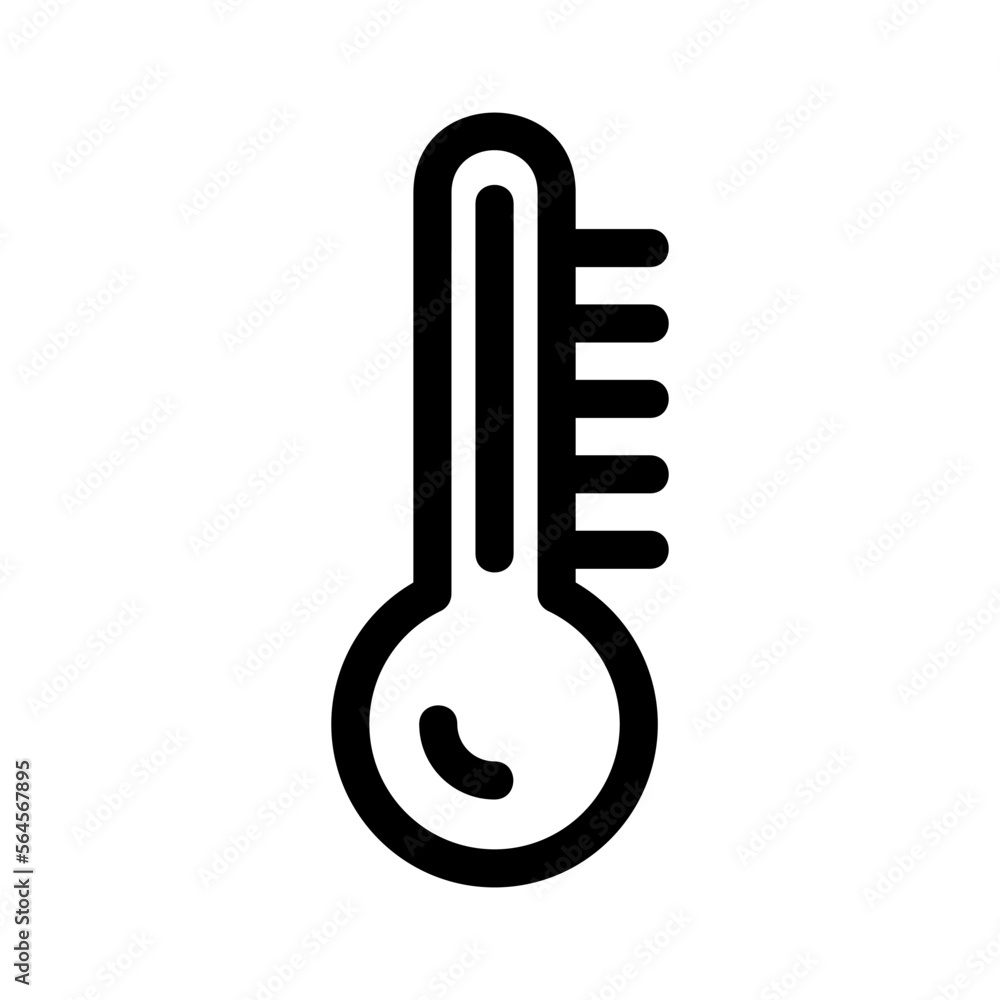 thermometer icon or logo isolated sign symbol vector illustration - high quality black style vector icons thermometer icon or logo isolated sign symbol vector illustration - high quality black style vector icons