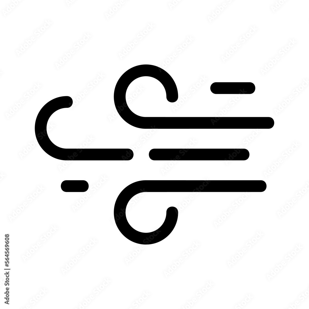 wind icon or logo isolated sign symbol vector illustration - high quality black style vector icons wind icon or logo isolated sign symbol vector illustration - high quality black style vector icons