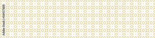 Seamless gold pattern on a white background. Golden weave. Illustration for backgrounds, banners, advertising and creative design