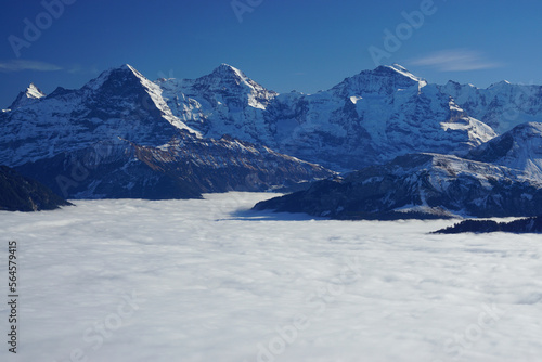 Eiger, Mönch und Jungfrau Alpen Schweiz © Nika Wanders