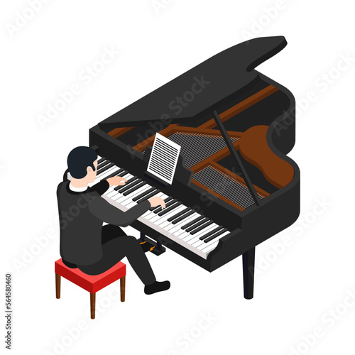 Grand Piano Player Composition