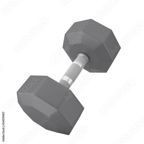 Rubber Dumbbell