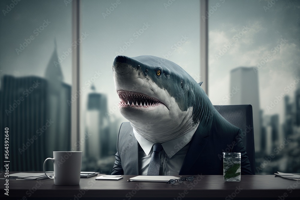 Corporate Sharks How a Business Suit Wearing Animal is Dominating the