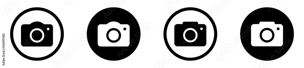 Camera set icon, vector illustration Camera set icon, vector illustration
