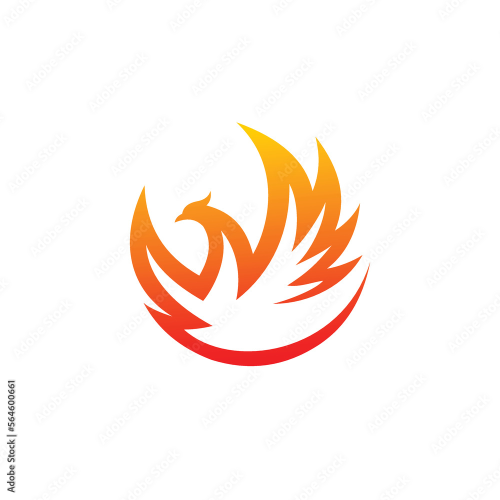 Phoenix logo, phoenix abstract logo Phoenix logo, phoenix abstract logo