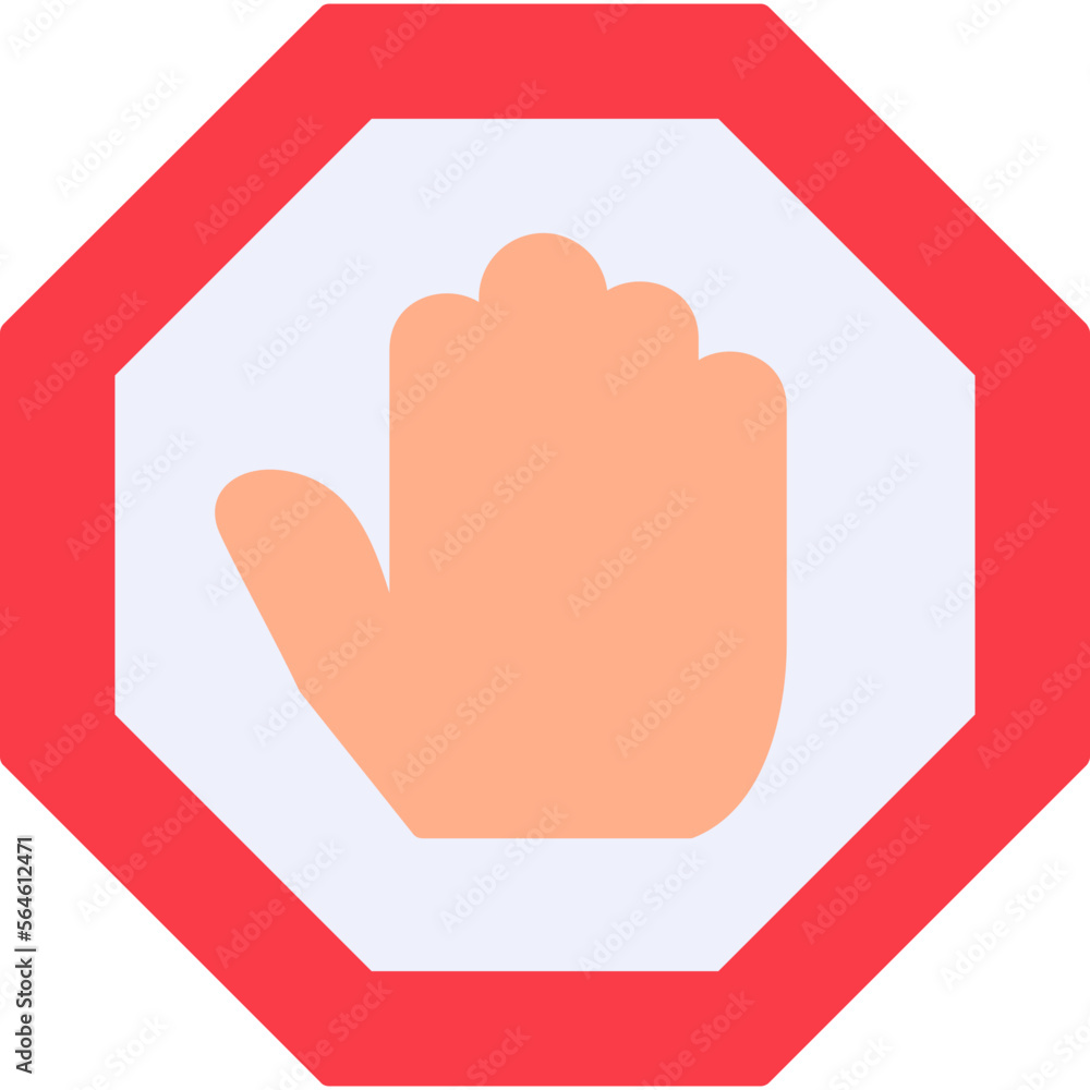 Obraz premium Stop Sign Icon