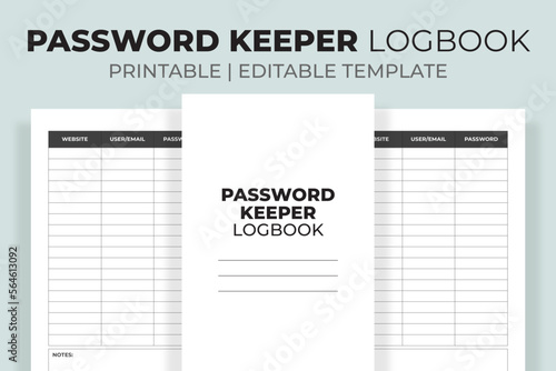 Password Keeper Logbook