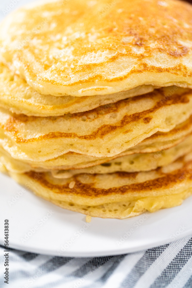 Coconut banana pancakes