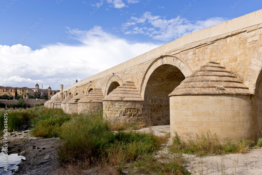 Puente Romano, Roman Bridge, Mezquita de Córdoba, Andalusia, Spain