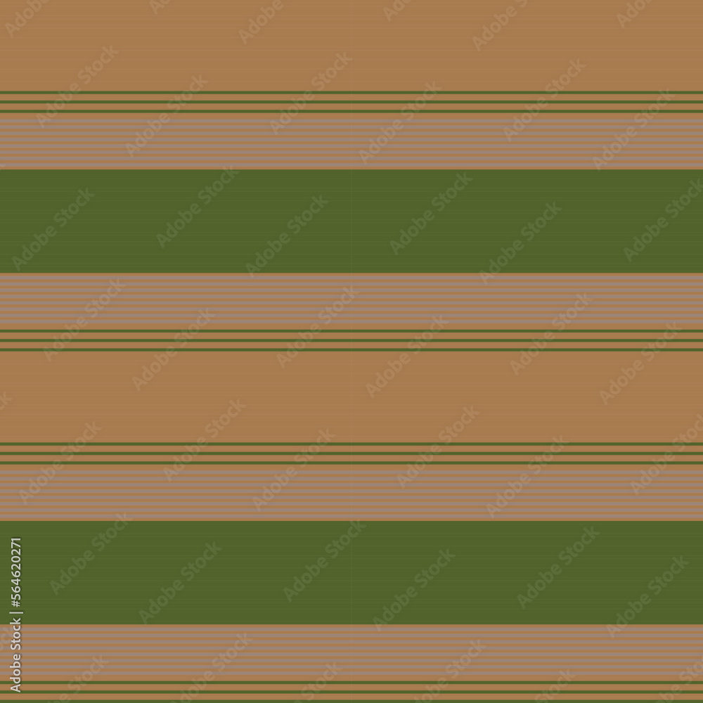 Fototapeta premium Green Stripe seamless pattern background in horizontal style