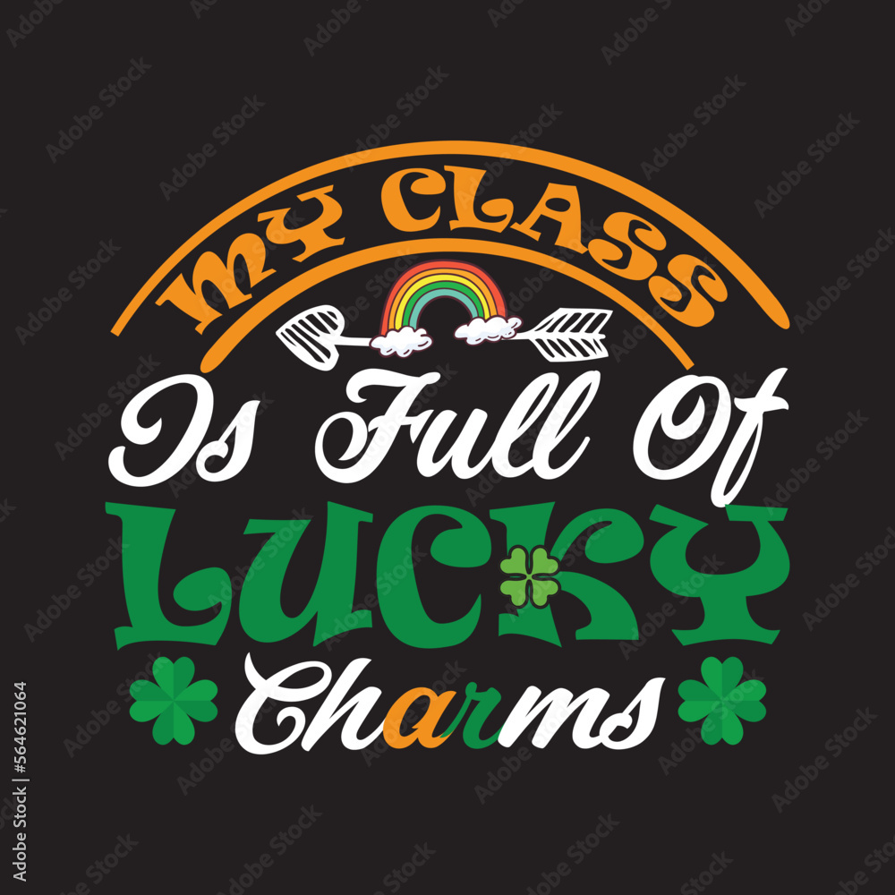 st patricks day T- shirt design /graphic template