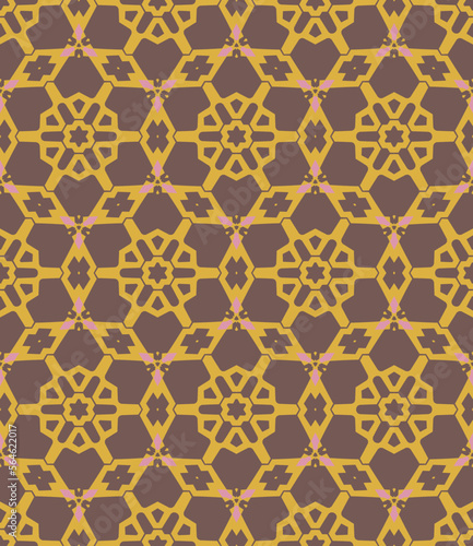 Geometric pattern. Seamless vector background. Ethnic graphic design