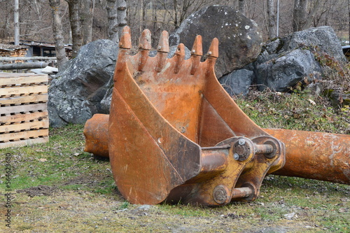Excavator shuffel