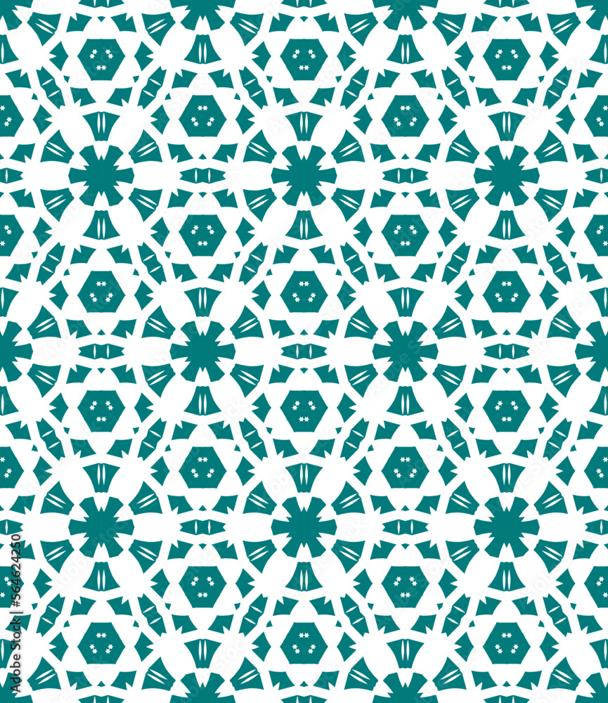 Geometric pattern. Seamless vector background. Ethnic graphic design