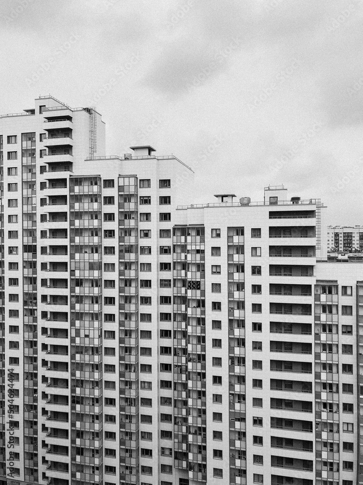 Fototapeta premium residential building