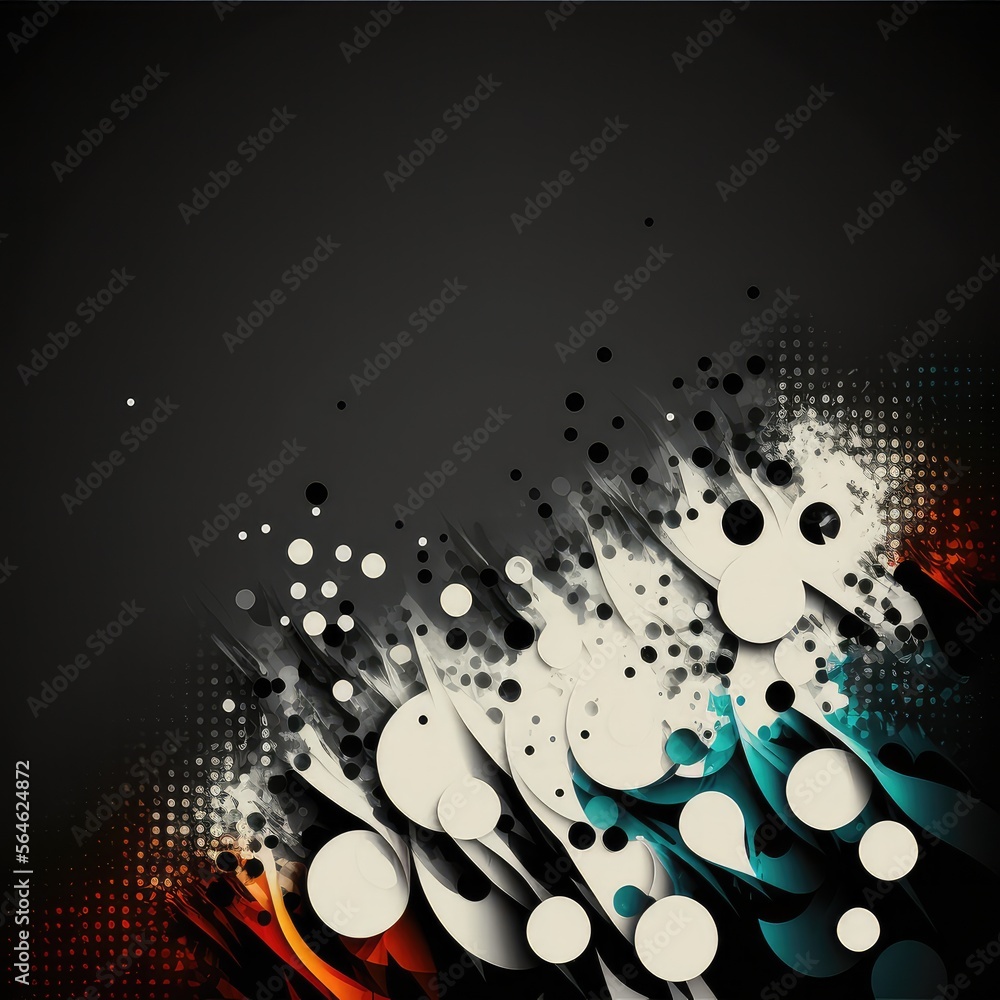Abstract Background with Points