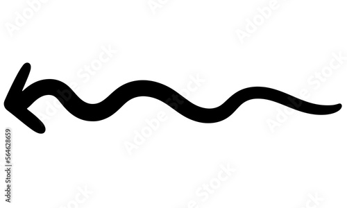 Photography Arrow Doodle