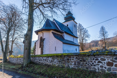 The church of Saint Nicholas in Lucky pri Kremnici, Slovakia