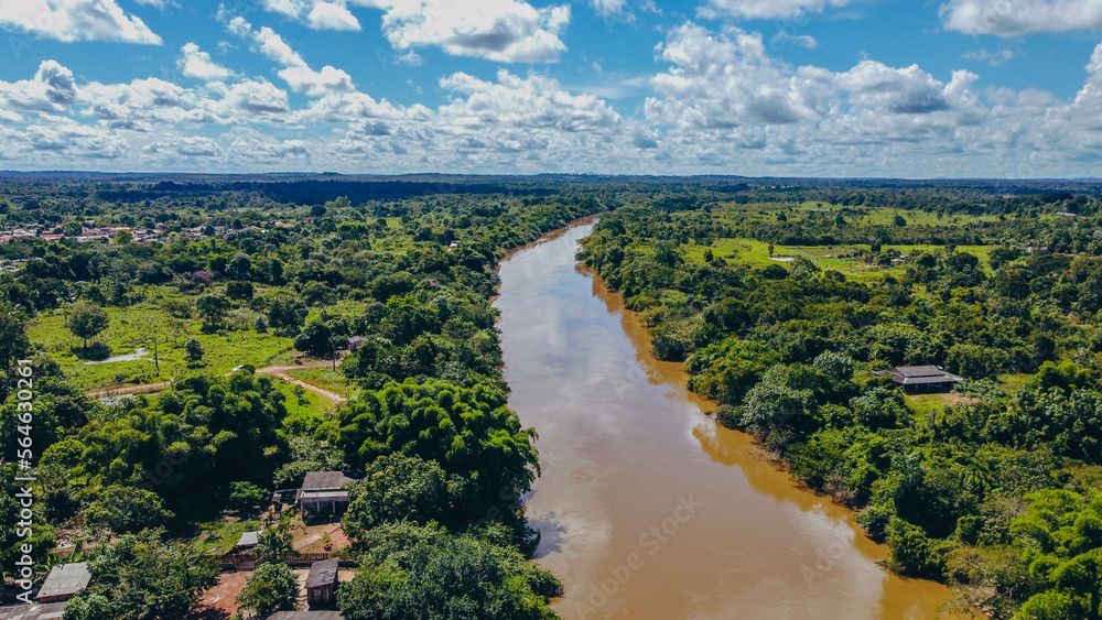 Pimenta Bueno Rondônia vista aérea